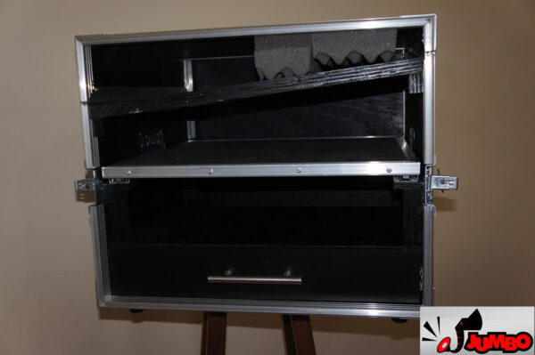 Rack 2U com gaveta, plataforma e mesa de som - Image 8