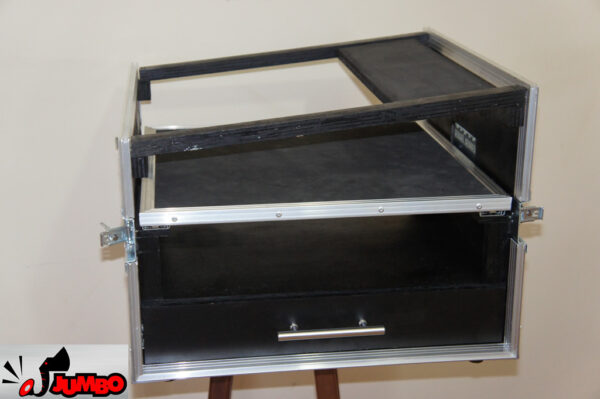 Rack 2U com gaveta, plataforma e mesa de som - Image 7