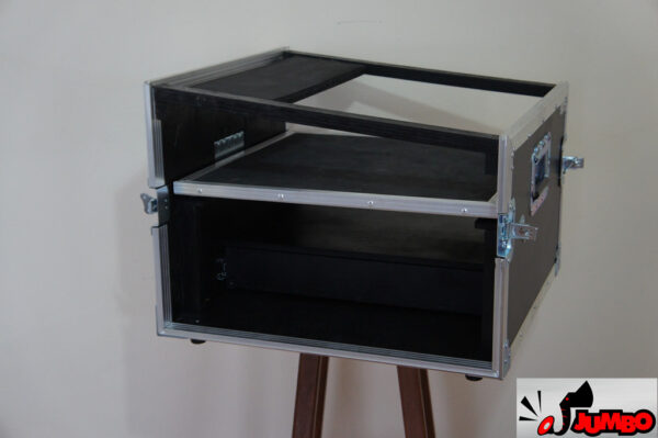 Rack 2U com gaveta, plataforma e mesa de som - Image 5