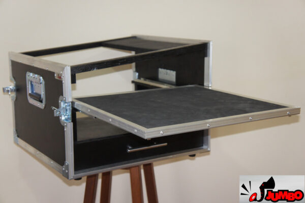 Rack 2U com gaveta, plataforma e mesa de som - Image 4