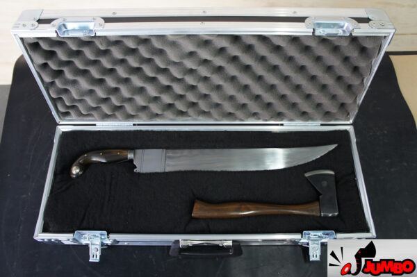 Maleta de transporte de armas brancas de colecionador - Image 6
