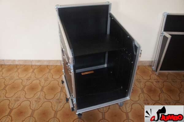 Rack 12U com mesa e carrinho móvel - Image 4