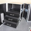 Rack 15U com e sem gavetas