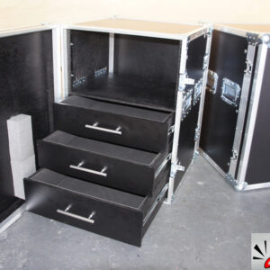 Rack 15U com e sem gavetas
