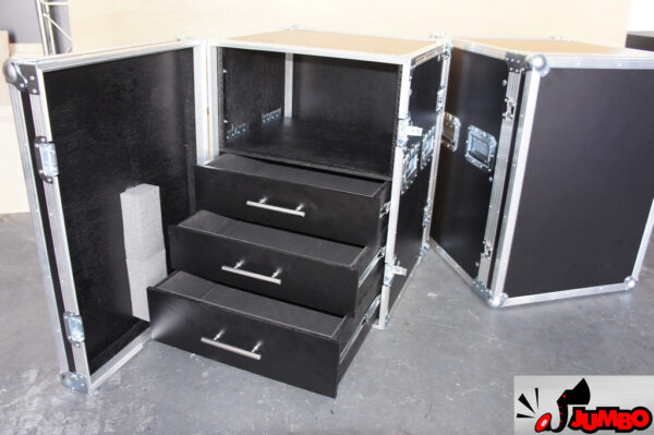 Rack 15U com e sem gavetas
