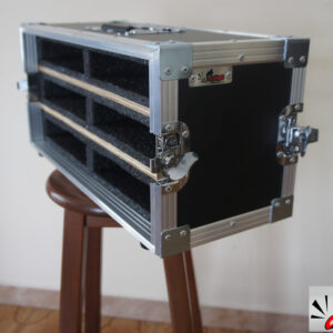 Rack para 6 receptores microfone Sennheiser