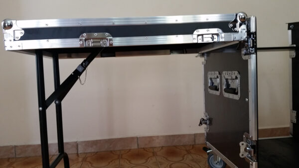 Rack 12U com mesa lateral e suporte padrão mesa de som - Image 5