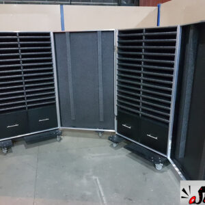 Armário para 30 notebooks com 2 gavetas - Senai