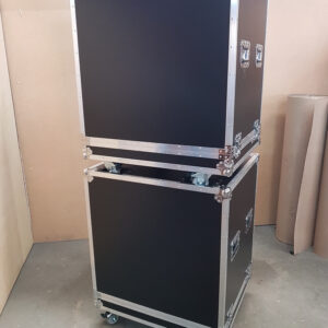 Case para subwoofer Antera empilhável