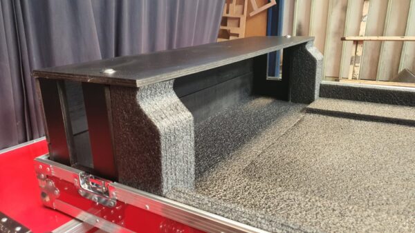 Mesa de som Allen-Heath Avantis com cable box