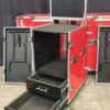 Rack com gaveta, mesas laterais e monitor - Image 6