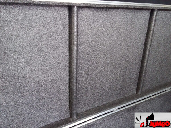 Baú com revestimento em stucco e rodinhas - Image 5