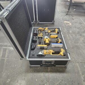 Maleta para ferramentas à bateria